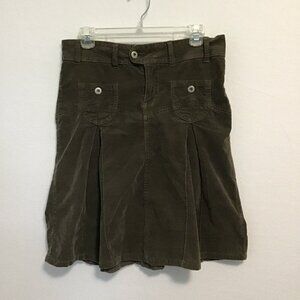 Tristan & AMERICA Corduroy A-Line Skirt  Size 10